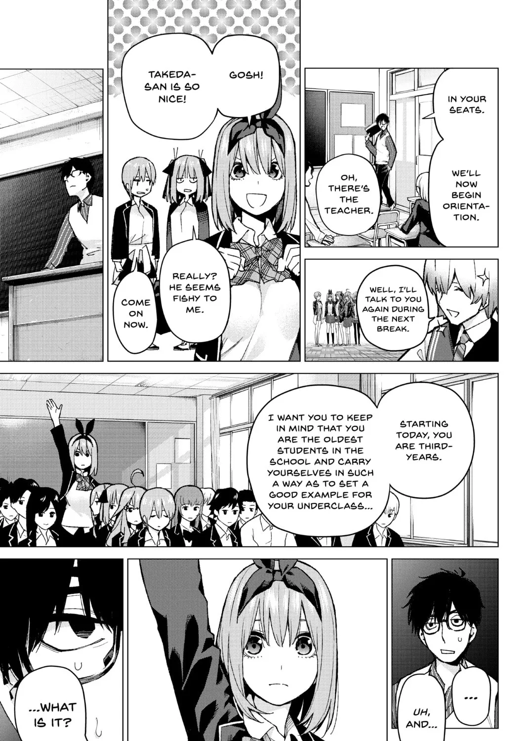 Read The Quintessential Quintuplets chapter 70 image 12 on Lezhin