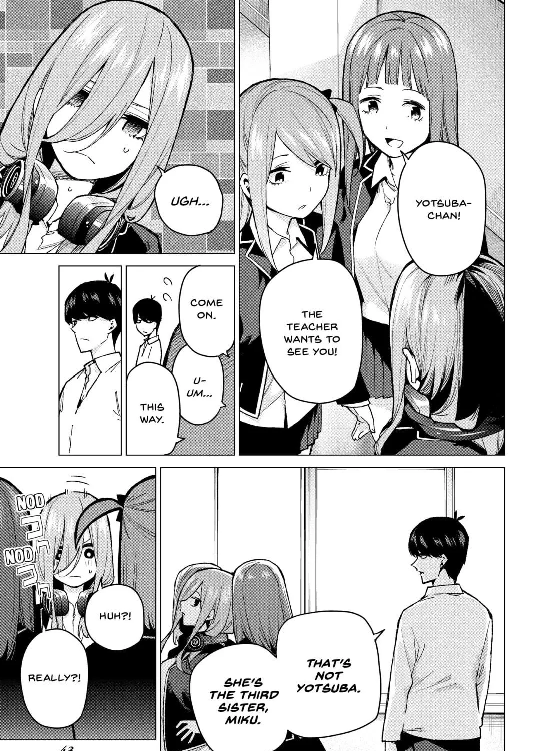 Read The Quintessential Quintuplets chapter 70 image 28 on Lezhin