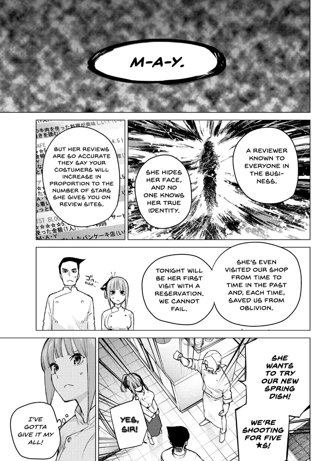 Read The Quintessential Quintuplets chapter 71 image 12 on Lezhin