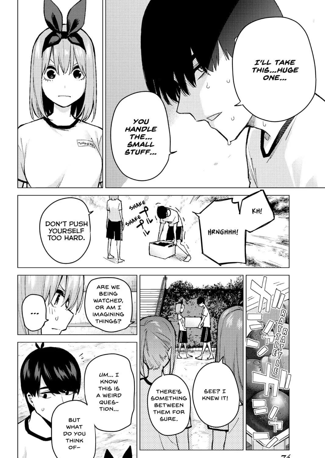 Read The Quintessential Quintuplets chapter 72 image 10 on Lezhin