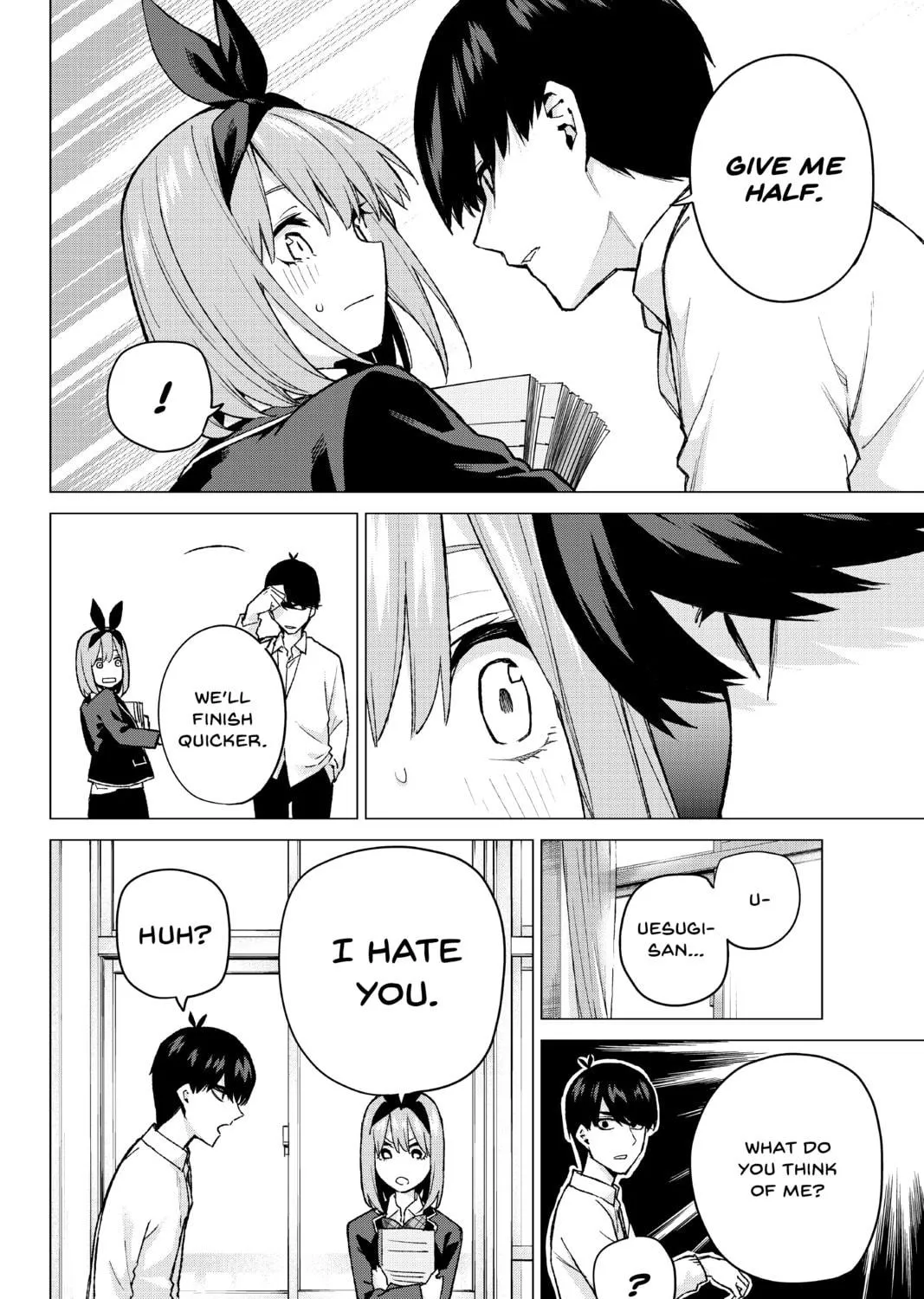 Read The Quintessential Quintuplets chapter 72 image 18 on Lezhin