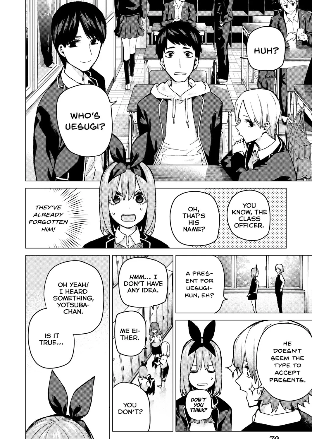 Read The Quintessential Quintuplets chapter 72 image 2 on Lezhin
