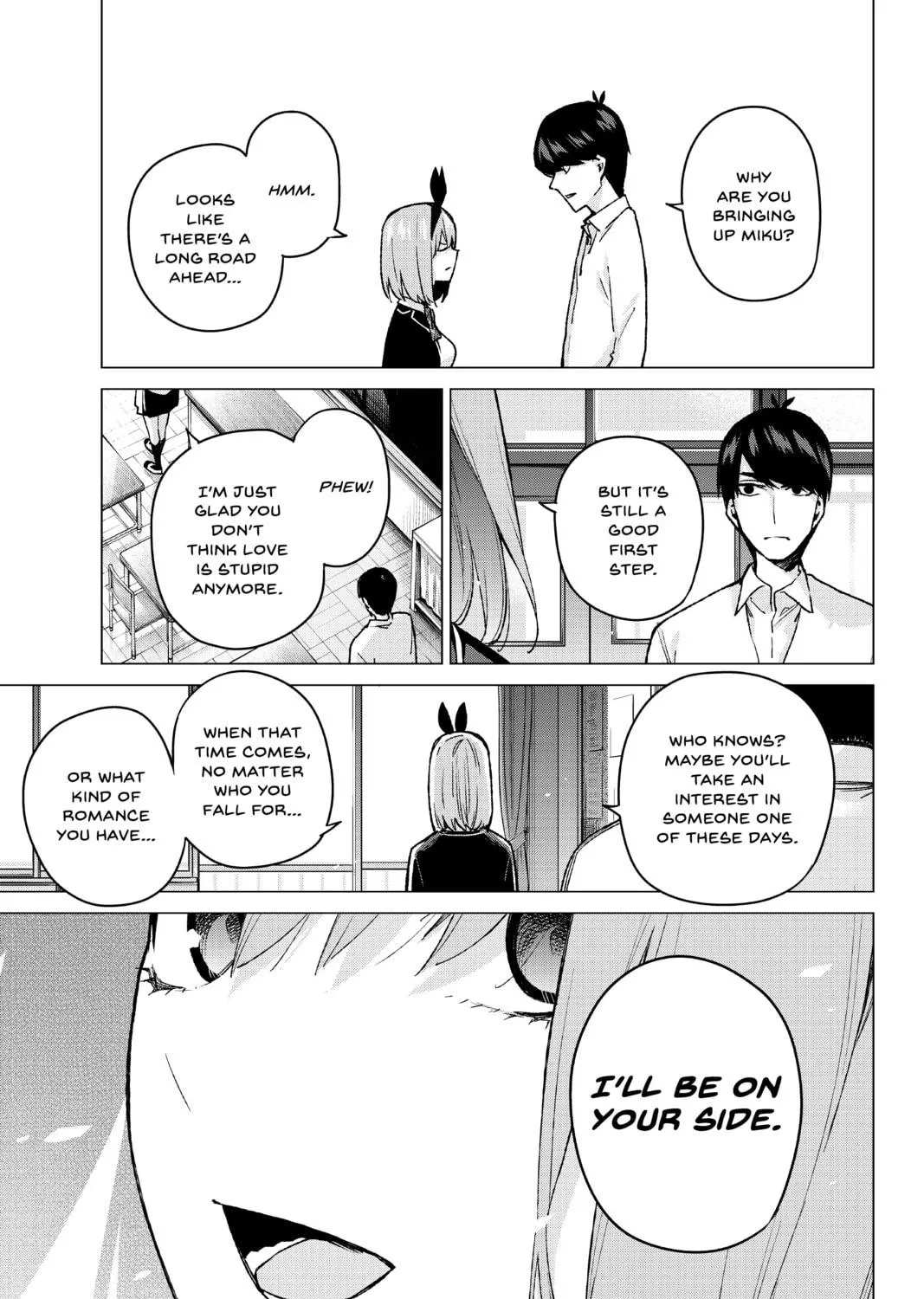 Read The Quintessential Quintuplets chapter 72 image 28 on Lezhin