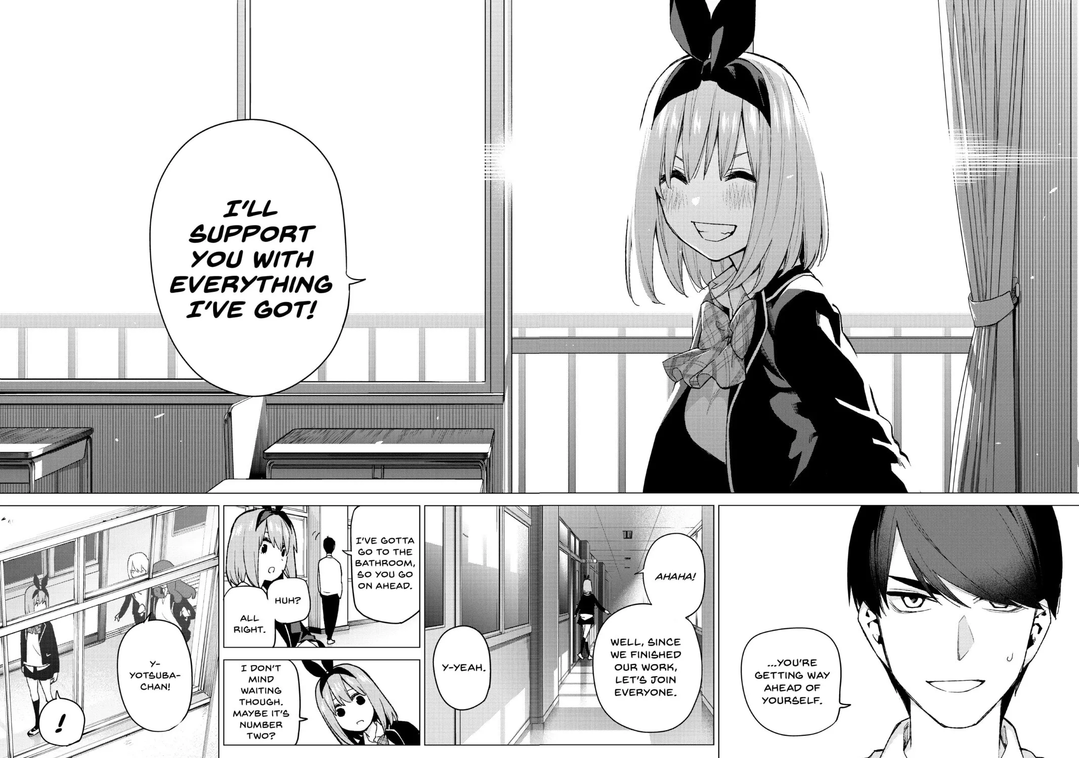 Read The Quintessential Quintuplets chapter 72 image 30 on Lezhin
