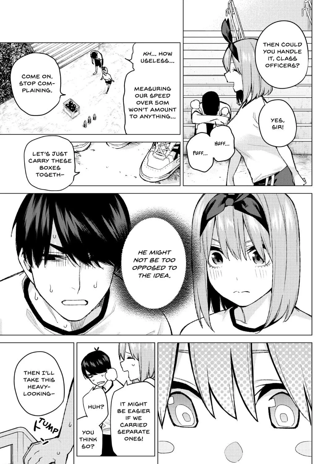 Read The Quintessential Quintuplets chapter 72 image 8 on Lezhin