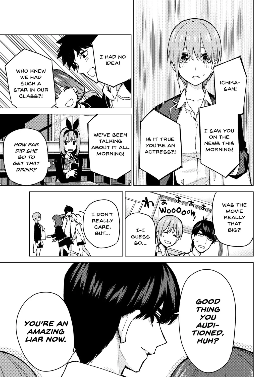 Read The Quintessential Quintuplets chapter 74 image 20 on Lezhin