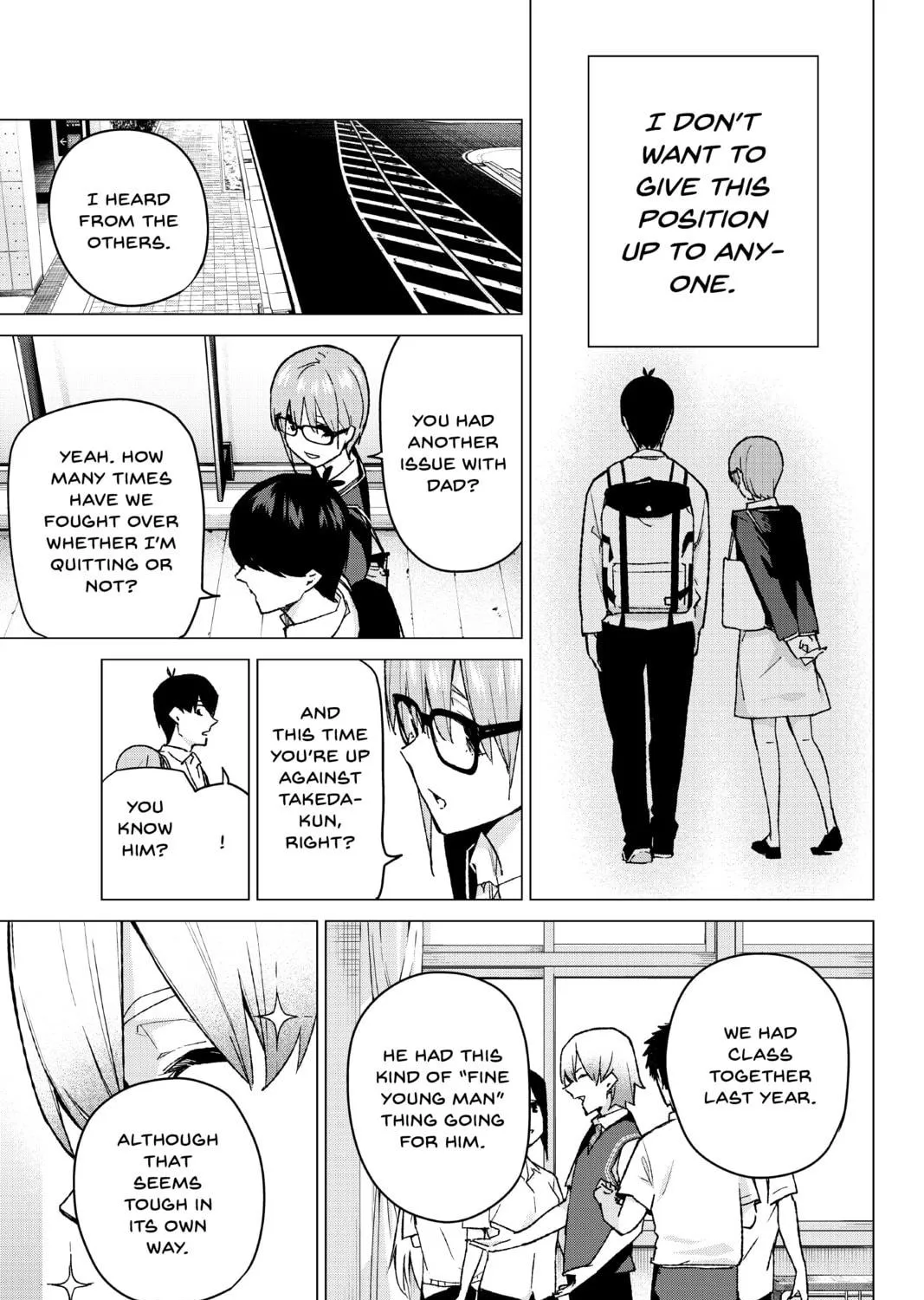 Read The Quintessential Quintuplets chapter 74 image 4 on Lezhin