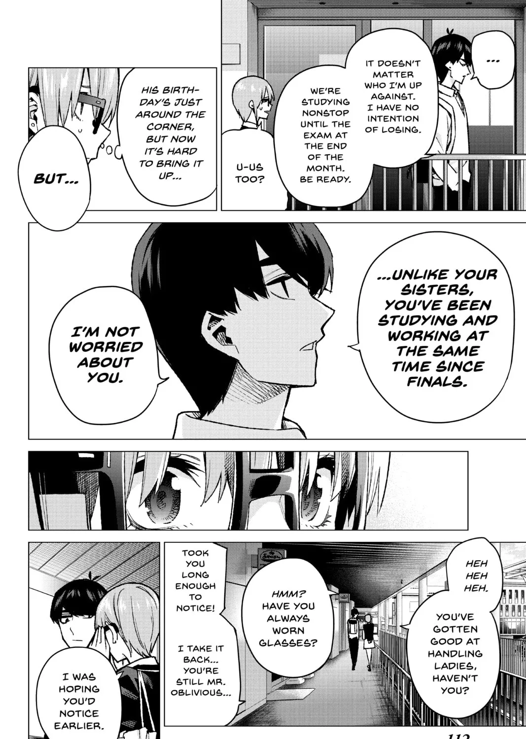 Read The Quintessential Quintuplets chapter 74 image 6 on Lezhin