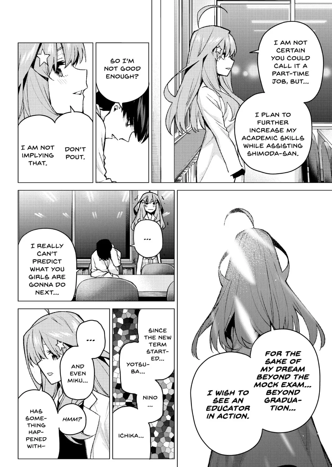 Read The Quintessential Quintuplets chapter 75 image 30 on Lezhin