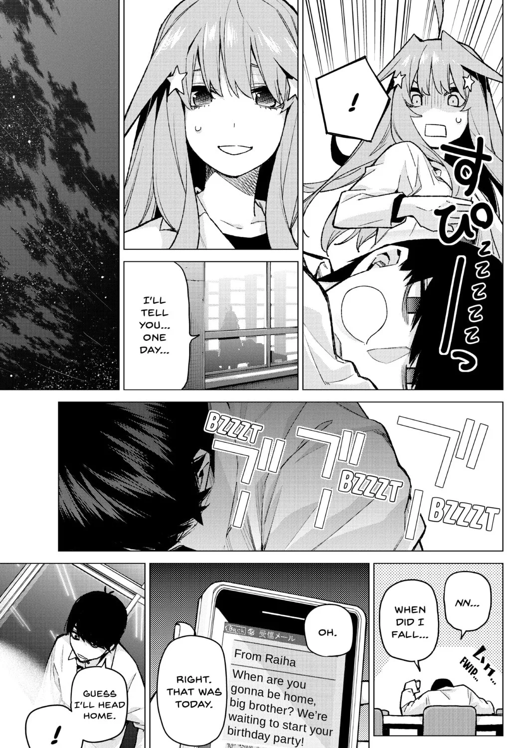 Read The Quintessential Quintuplets chapter 75 image 32 on Lezhin