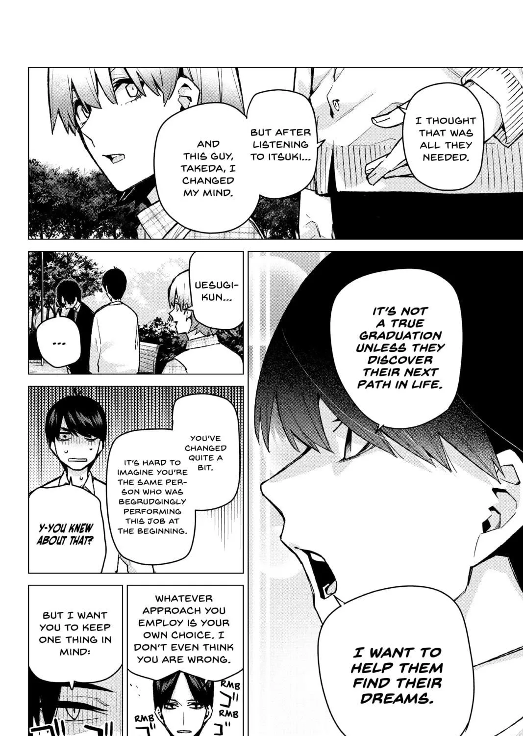 Read The Quintessential Quintuplets chapter 77 image 10 on Lezhin