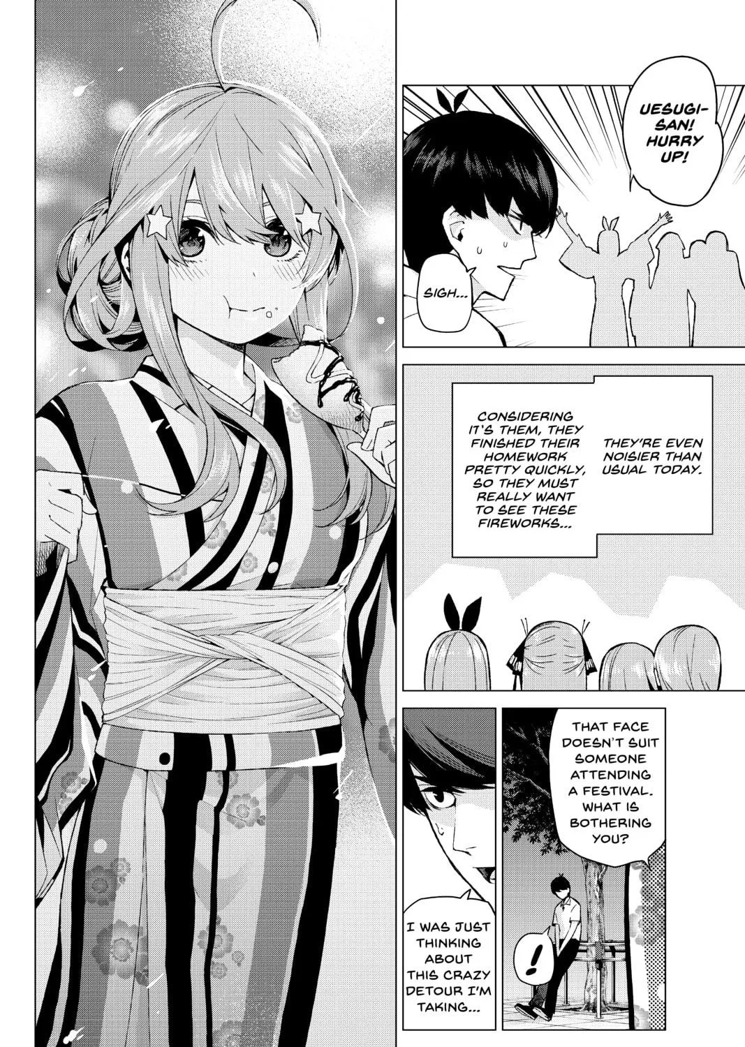 Read The Quintessential Quintuplets chapter 8 image 4 on Lezhin