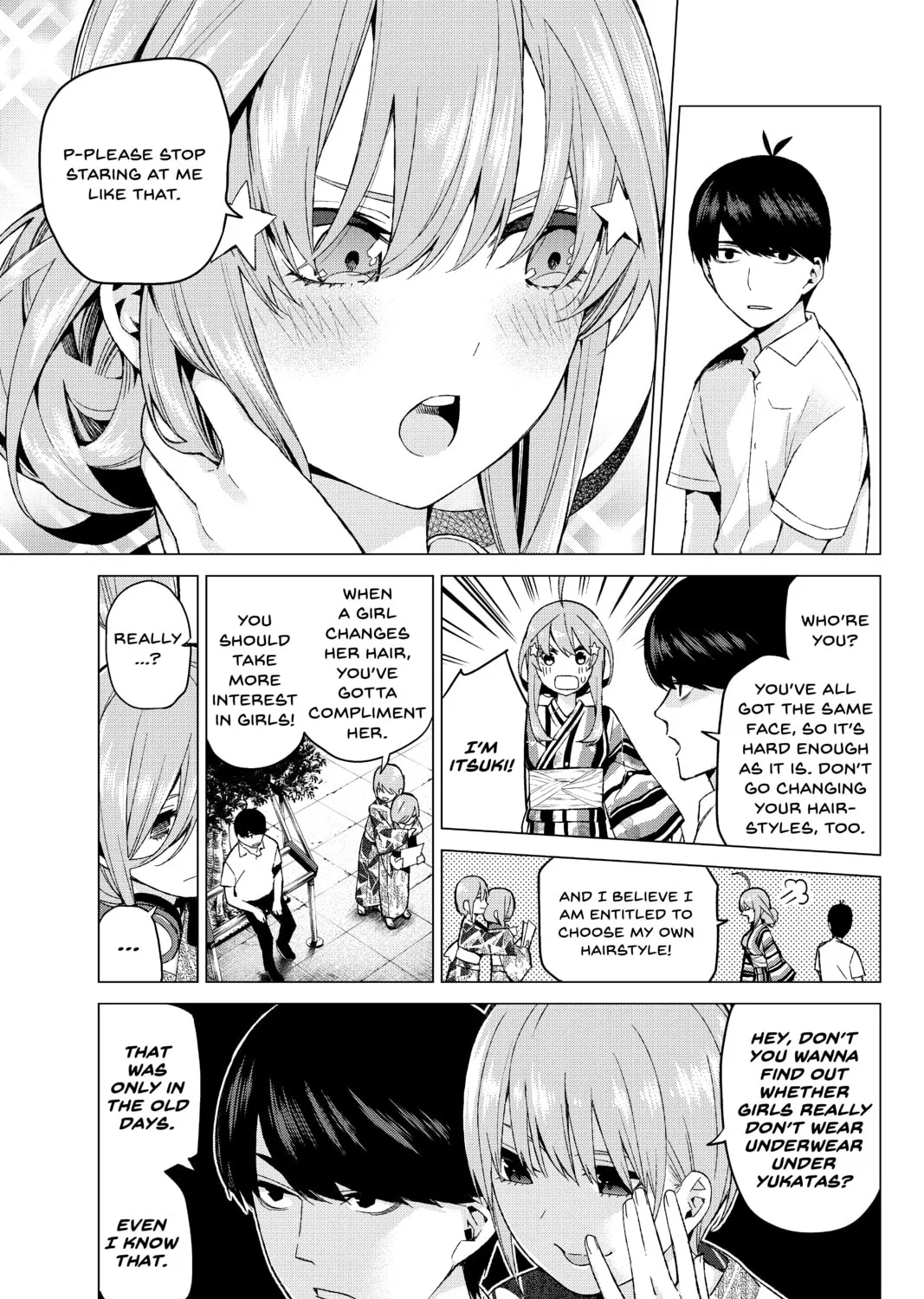 Read The Quintessential Quintuplets chapter 8 image 6 on Lezhin