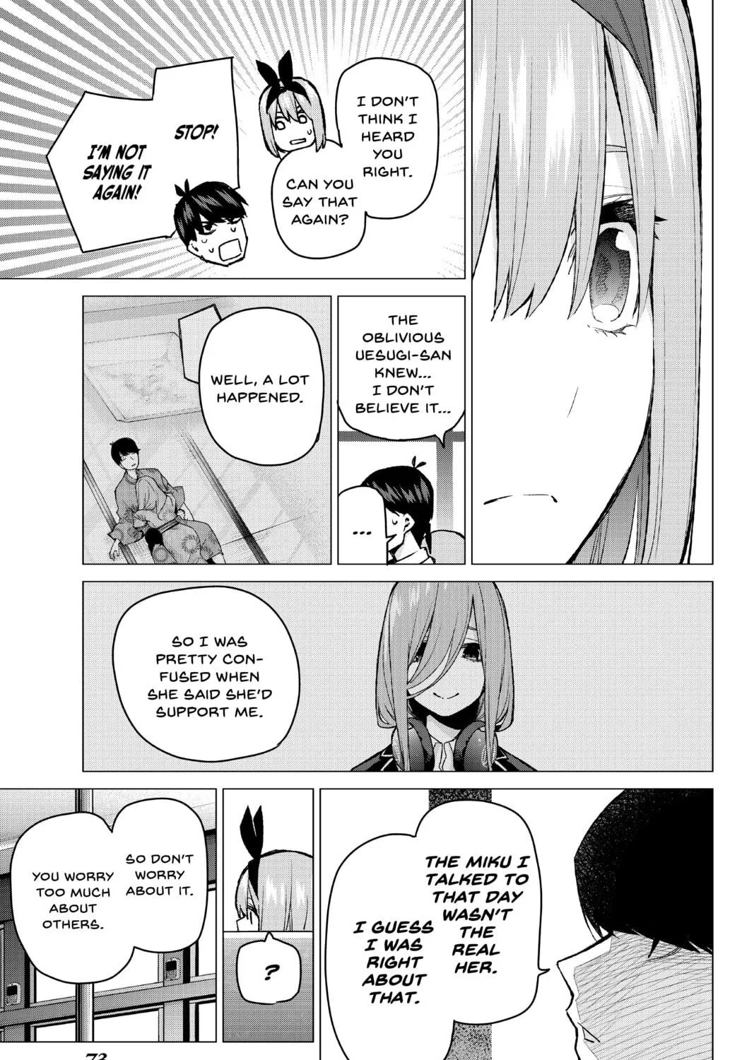 Read The Quintessential Quintuplets chapter 81 image 16 on Lezhin