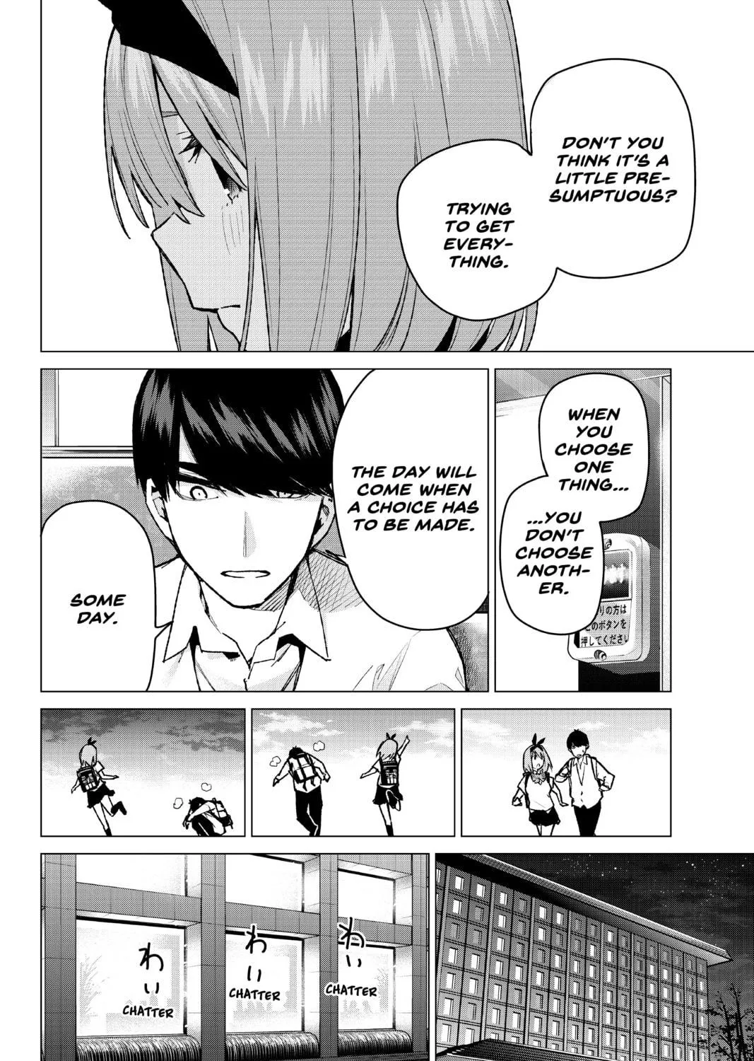 Read The Quintessential Quintuplets chapter 81 image 22 on Lezhin