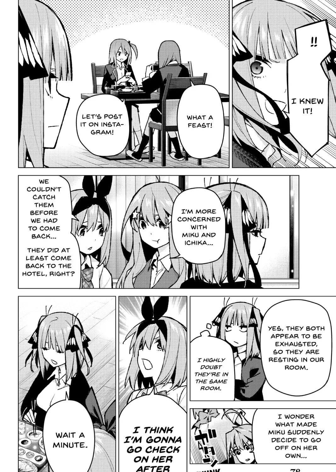 Read The Quintessential Quintuplets chapter 81 image 26 on Lezhin