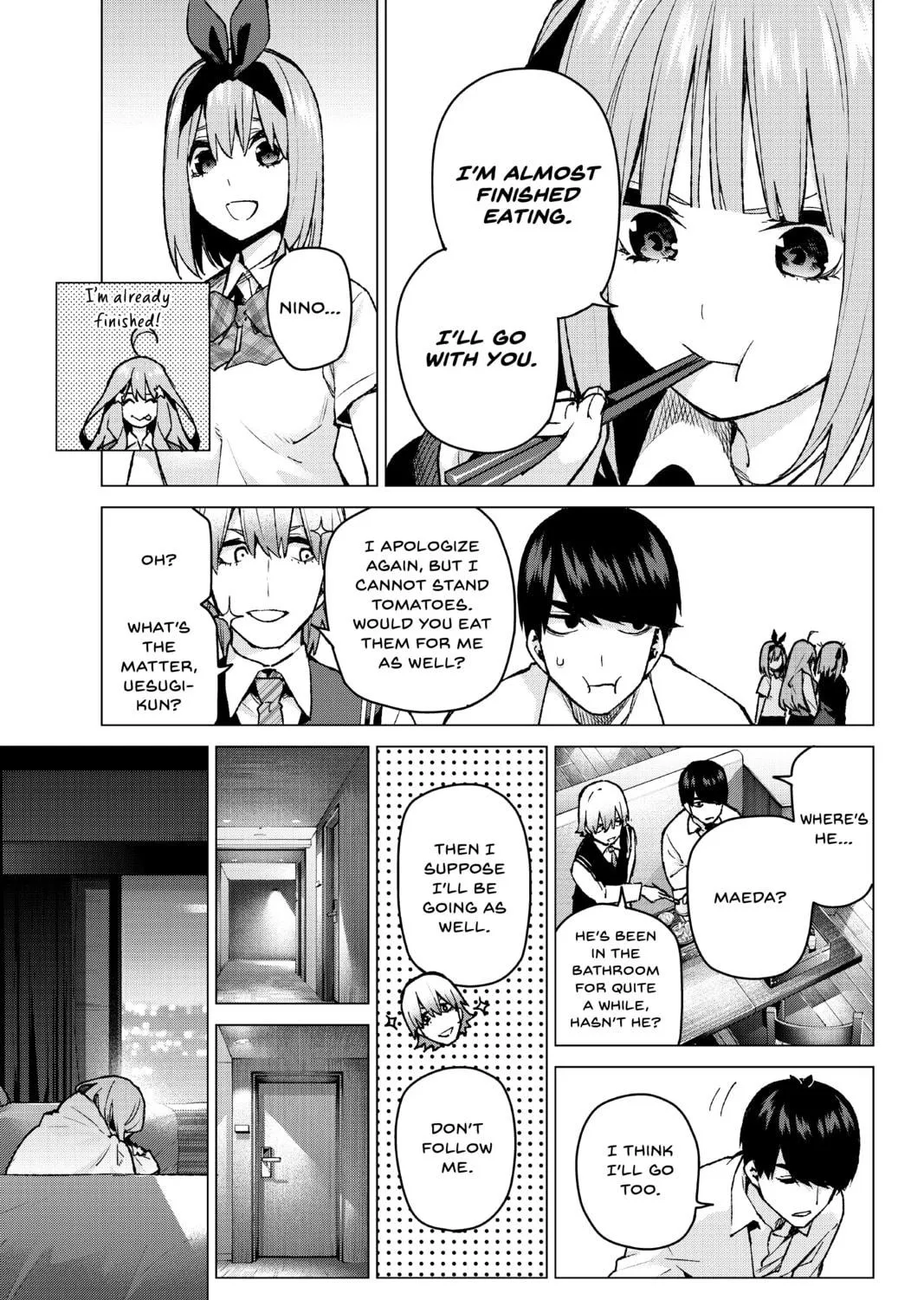 Read The Quintessential Quintuplets chapter 81 image 28 on Lezhin