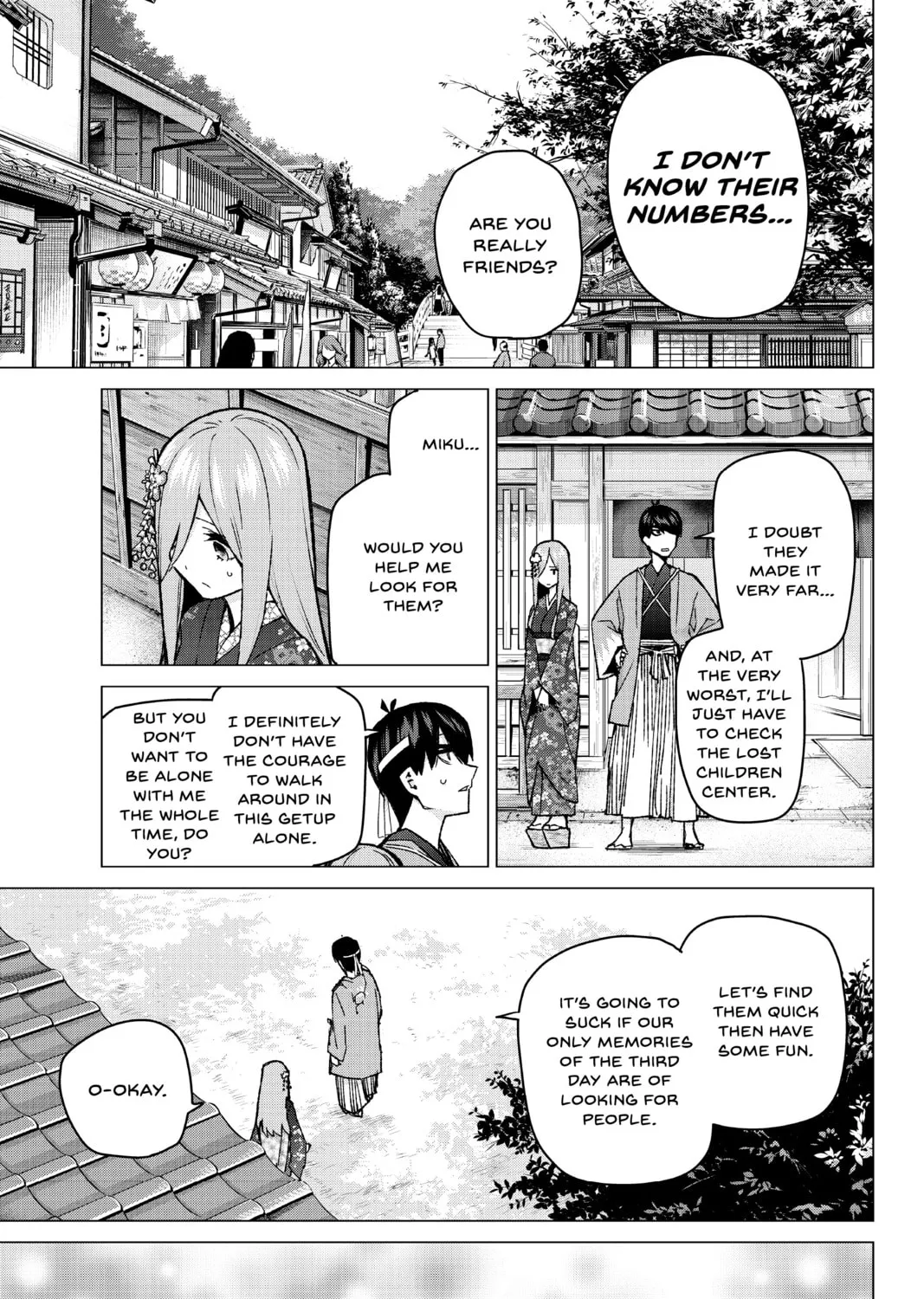 Read The Quintessential Quintuplets chapter 84 image 12 on Lezhin