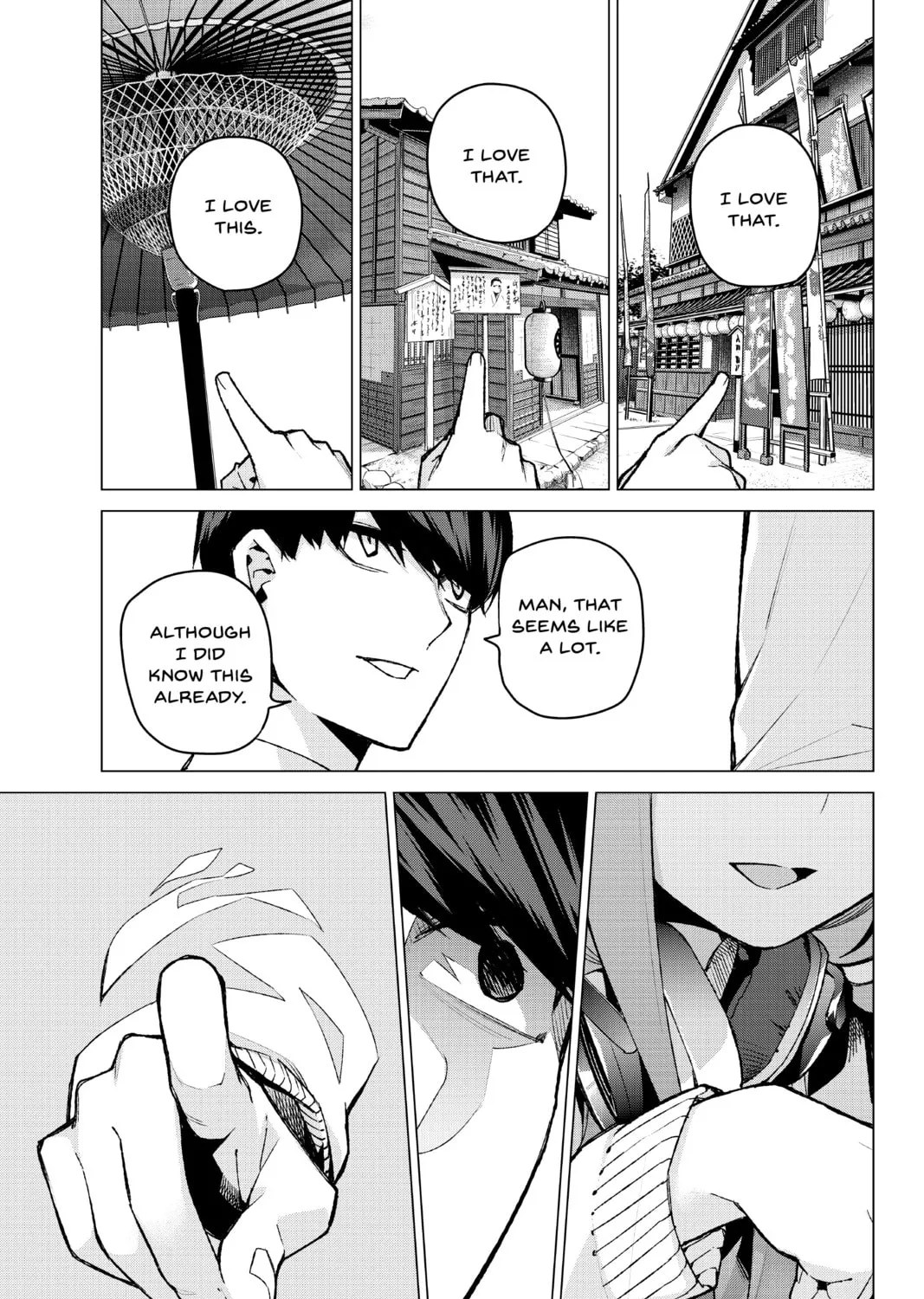 Read The Quintessential Quintuplets chapter 84 image 36 on Lezhin