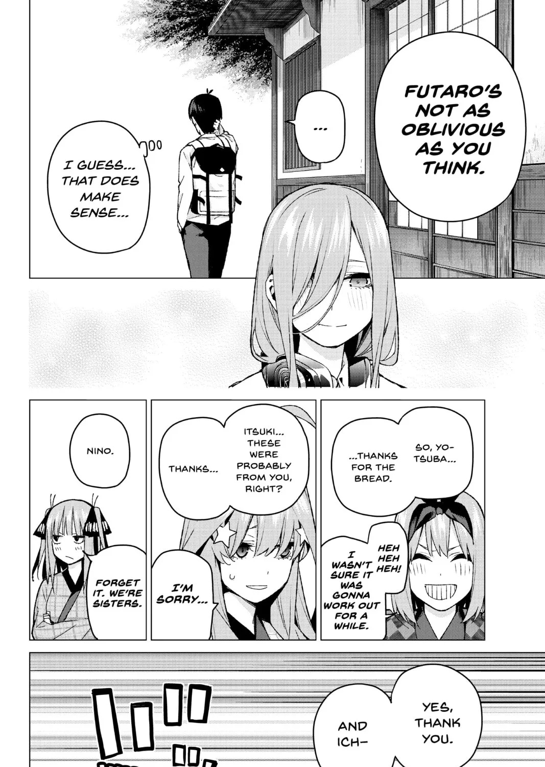 Read The Quintessential Quintuplets chapter 86 image 6 on Lezhin
