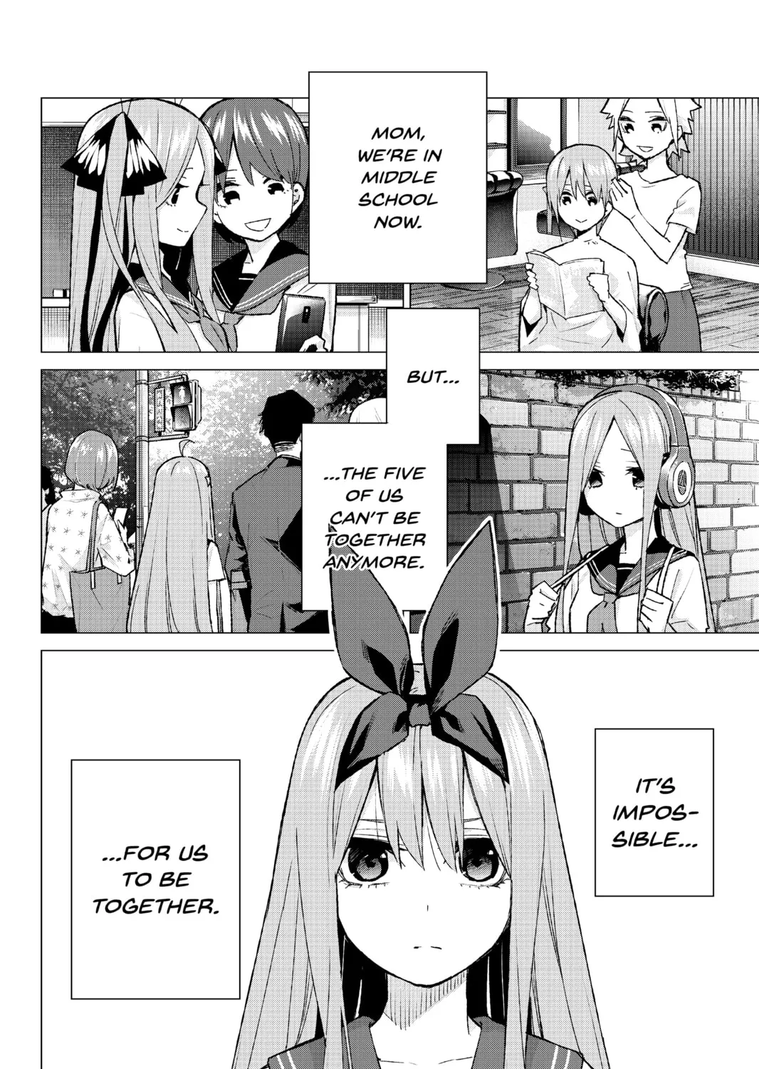 Read The Quintessential Quintuplets chapter 88 image 44 on Lezhin