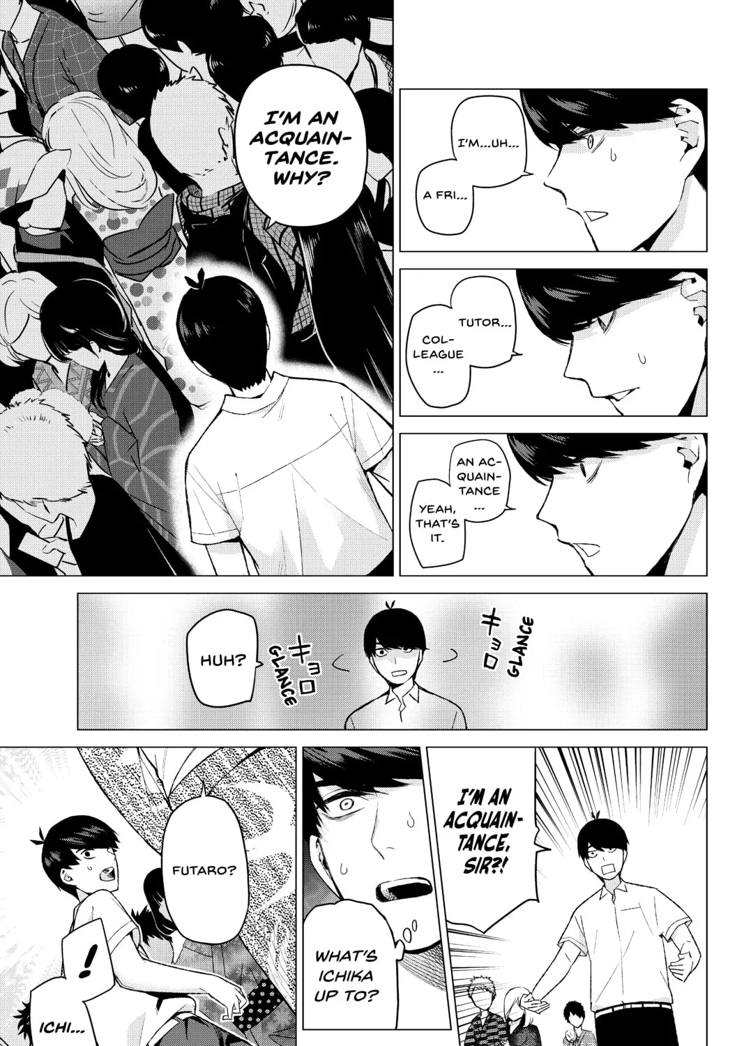 Read The Quintessential Quintuplets chapter 9 image 12 on Lezhin