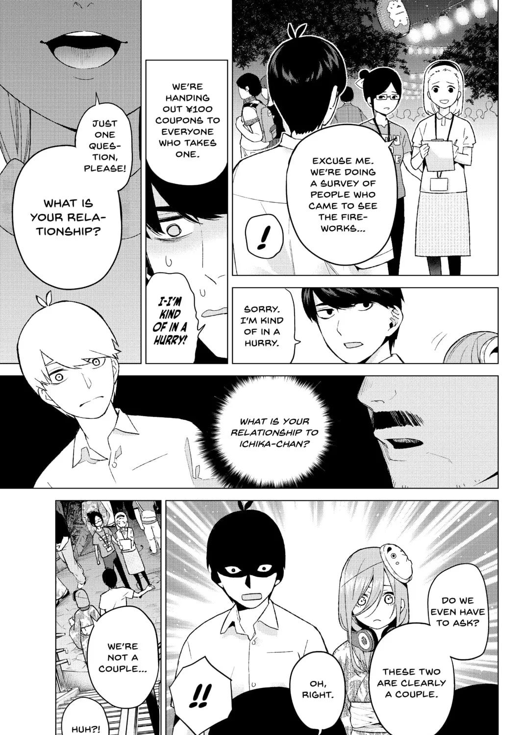 Read The Quintessential Quintuplets chapter 9 image 24 on Lezhin