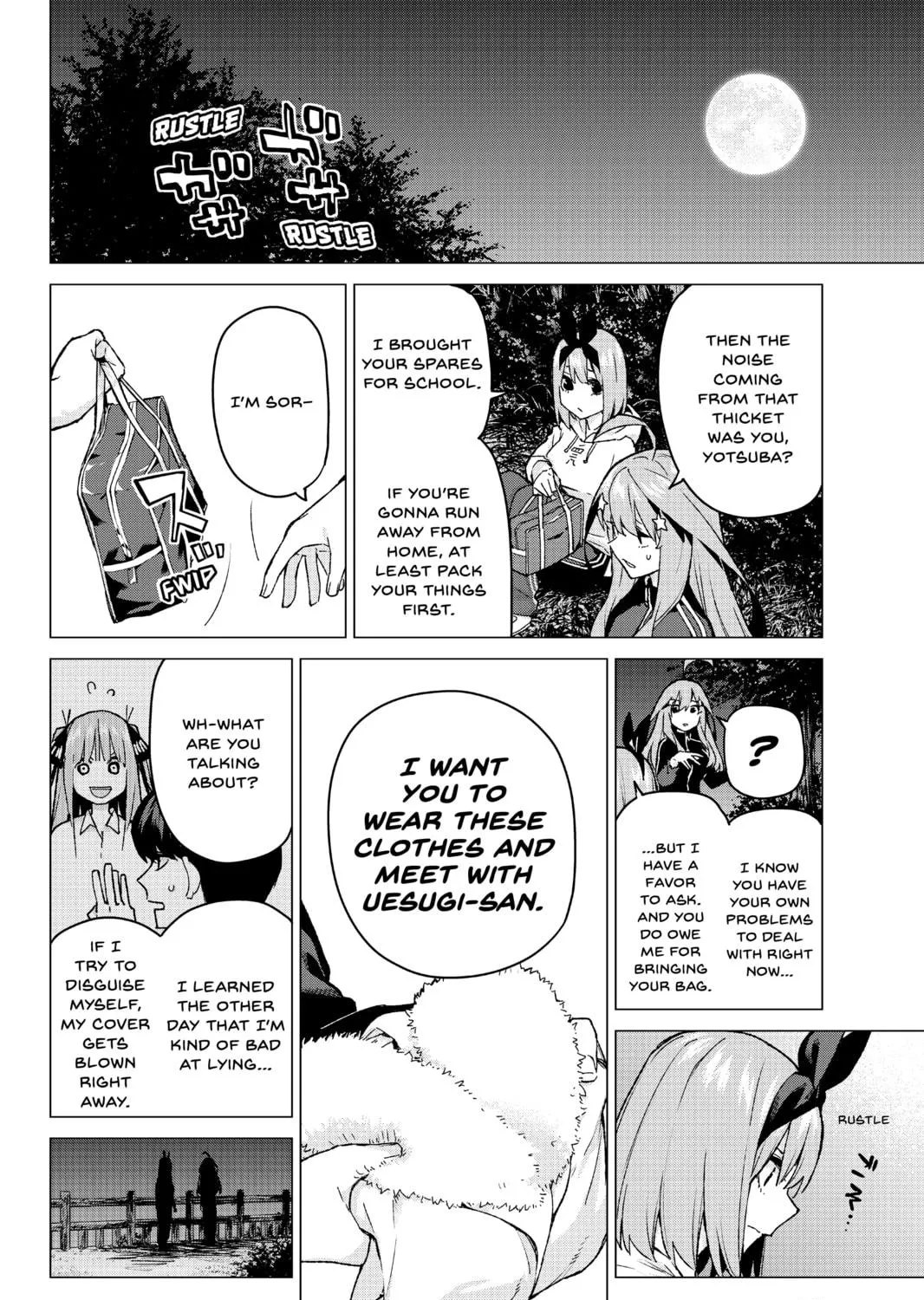 Read The Quintessential Quintuplets chapter 90 image 18 on Lezhin