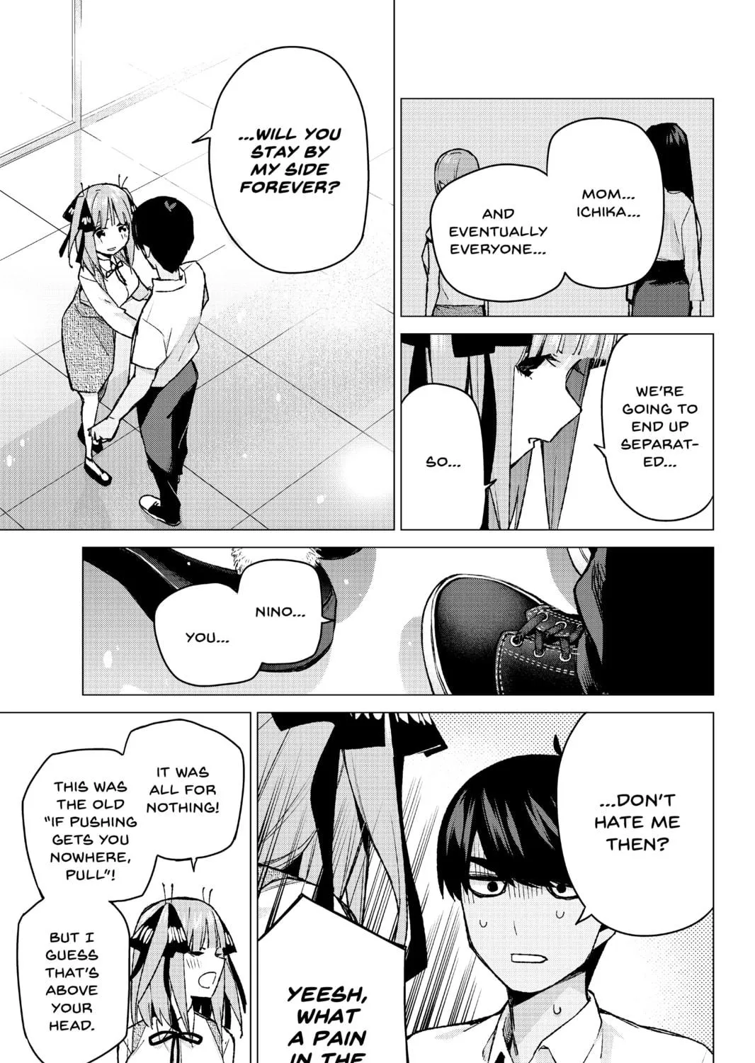 Read The Quintessential Quintuplets chapter 93 image 28 on Lezhin