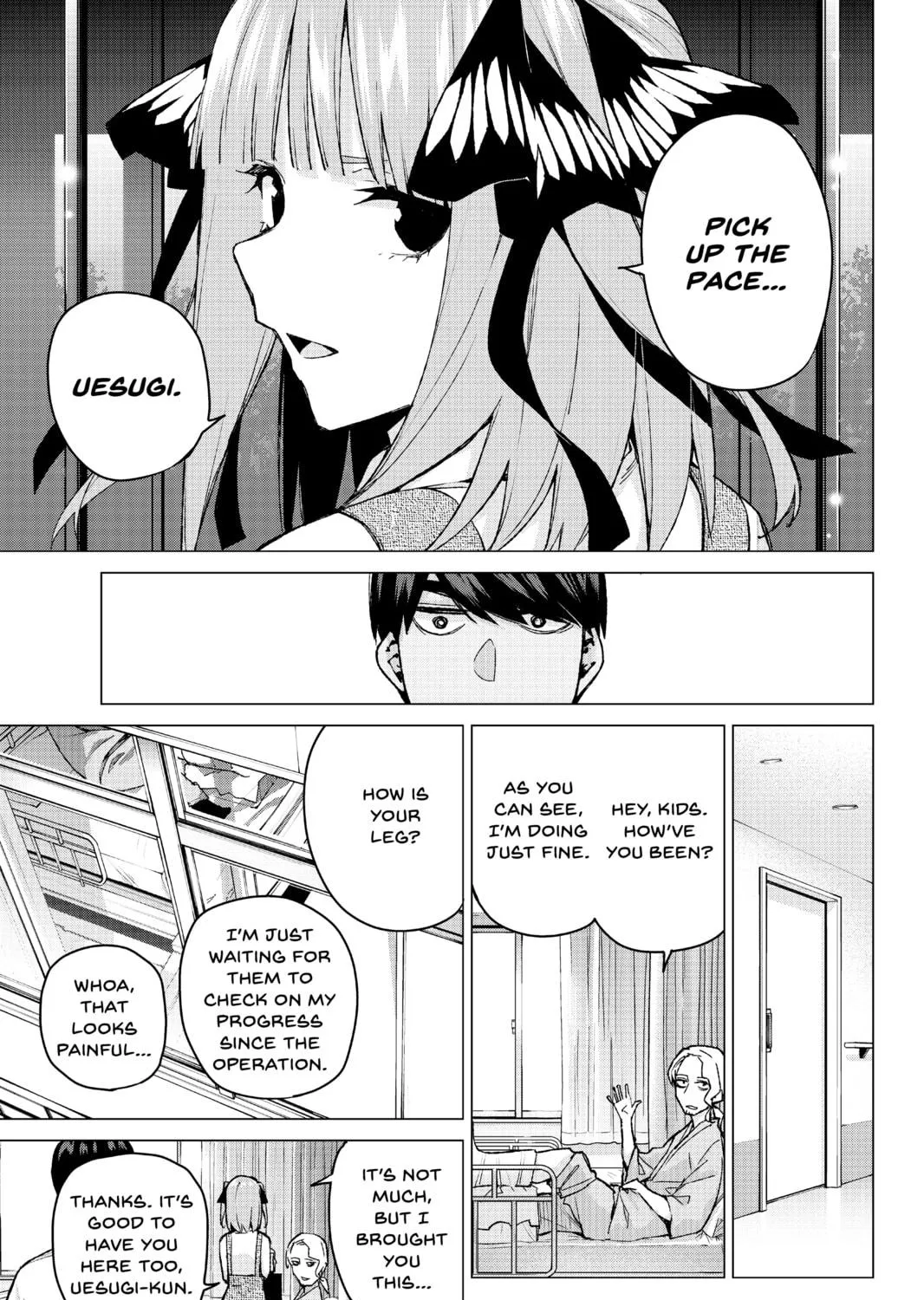 Read The Quintessential Quintuplets chapter 93 image 8 on Lezhin