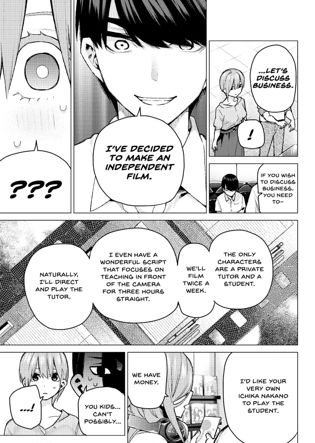 Read The Quintessential Quintuplets chapter 95 image 16 on Lezhin