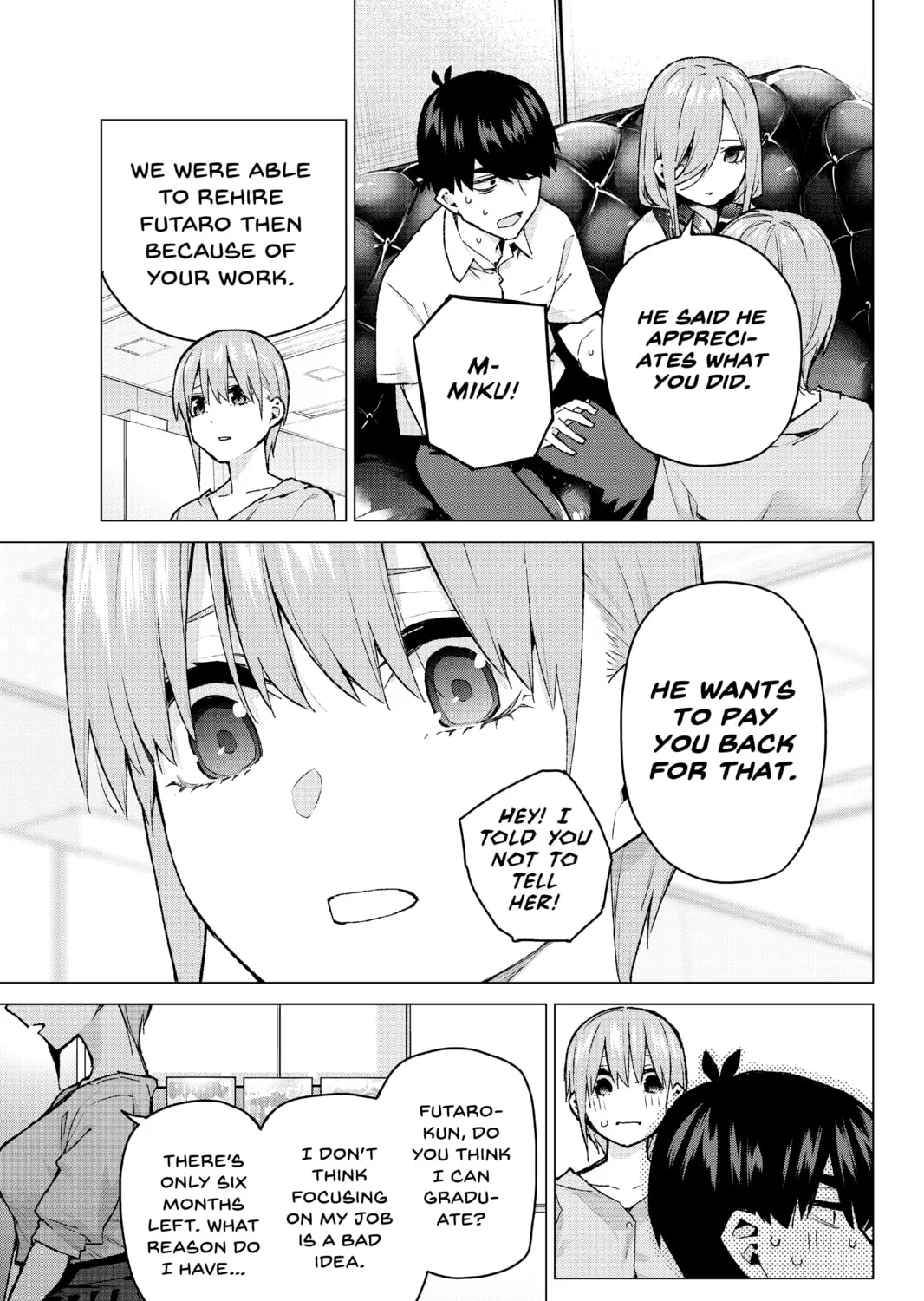 Read The Quintessential Quintuplets chapter 95 image 20 on Lezhin
