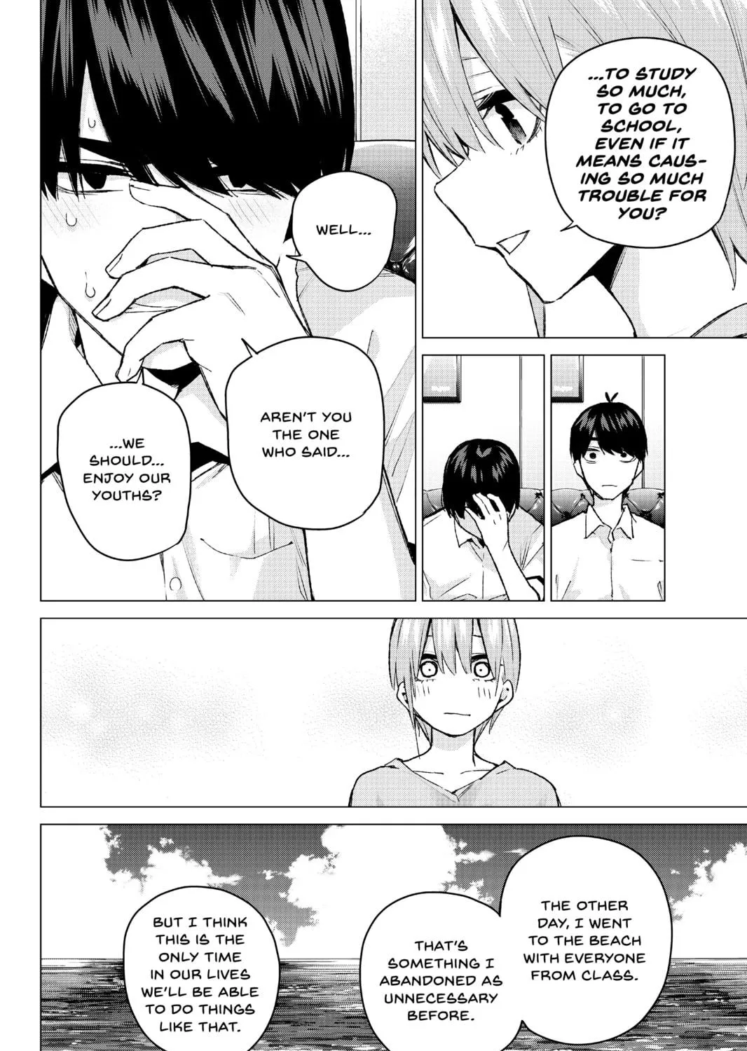Read The Quintessential Quintuplets chapter 95 image 22 on Lezhin