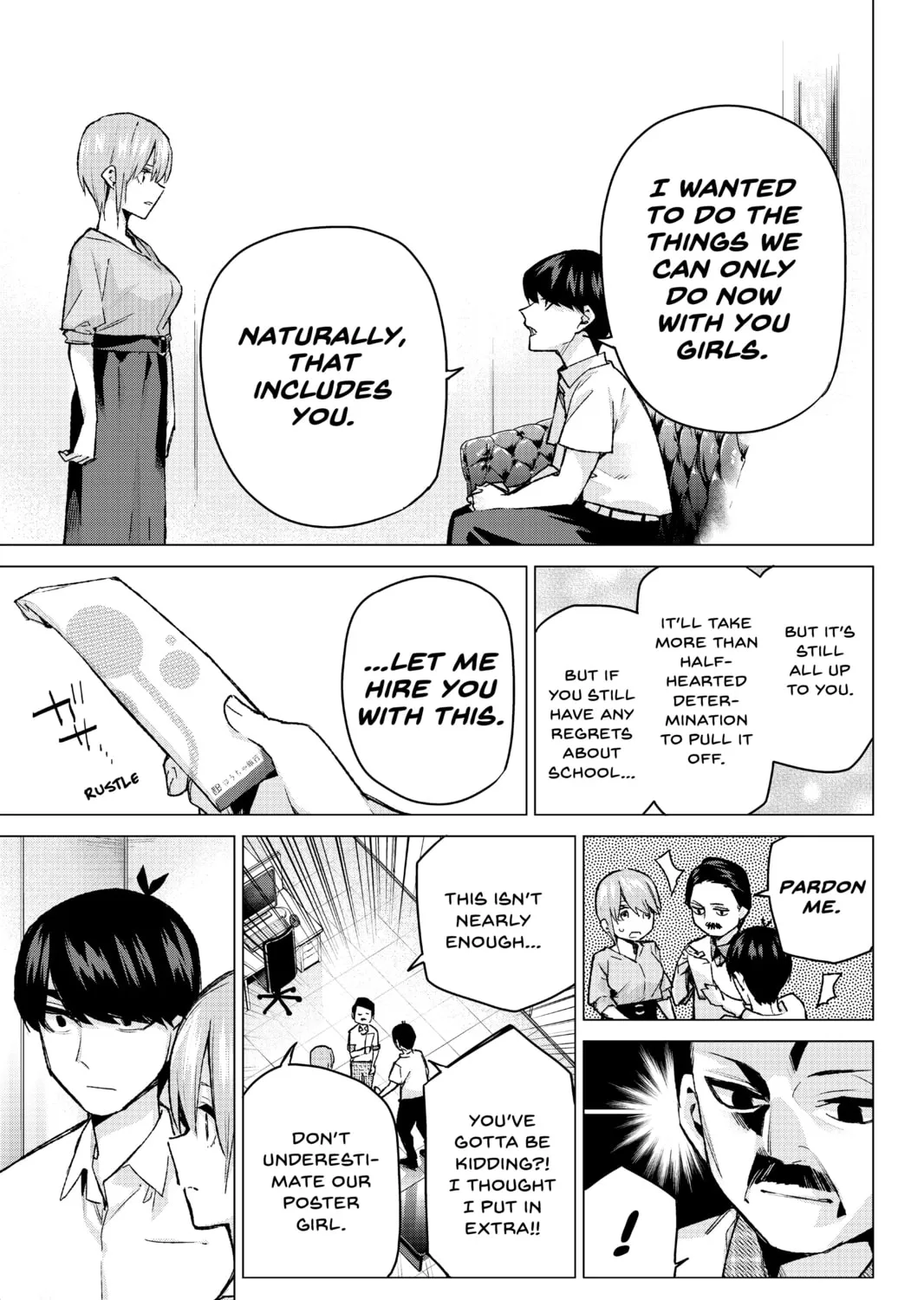 Read The Quintessential Quintuplets chapter 95 image 24 on Lezhin