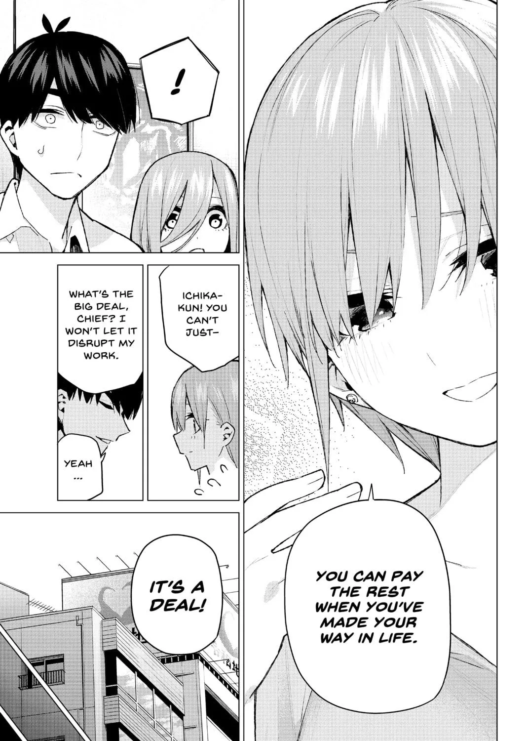 Read The Quintessential Quintuplets chapter 95 image 28 on Lezhin