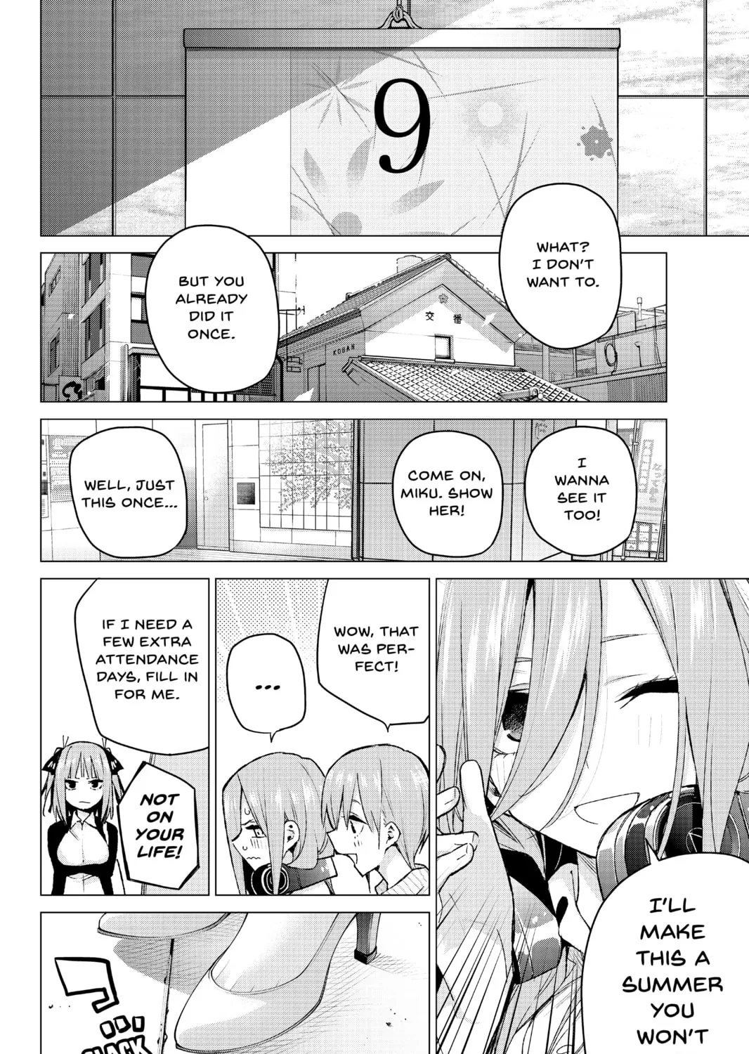 Read The Quintessential Quintuplets chapter 95 image 30 on Lezhin