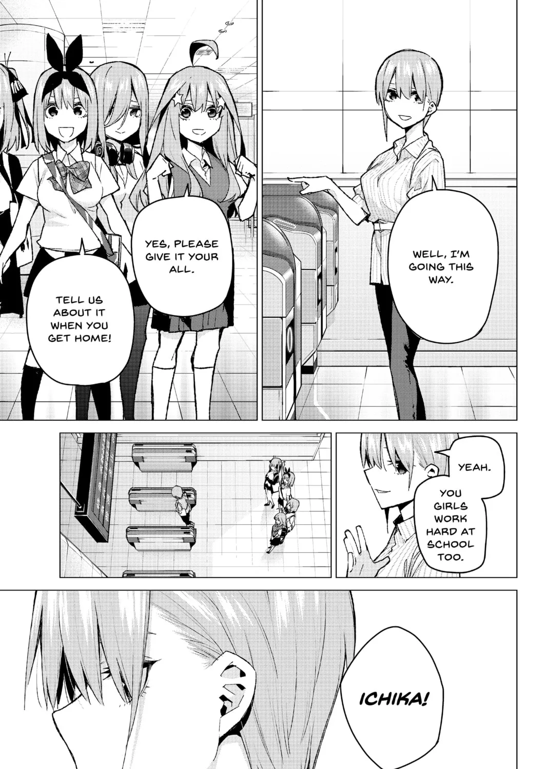 Read The Quintessential Quintuplets chapter 95 image 32 on Lezhin