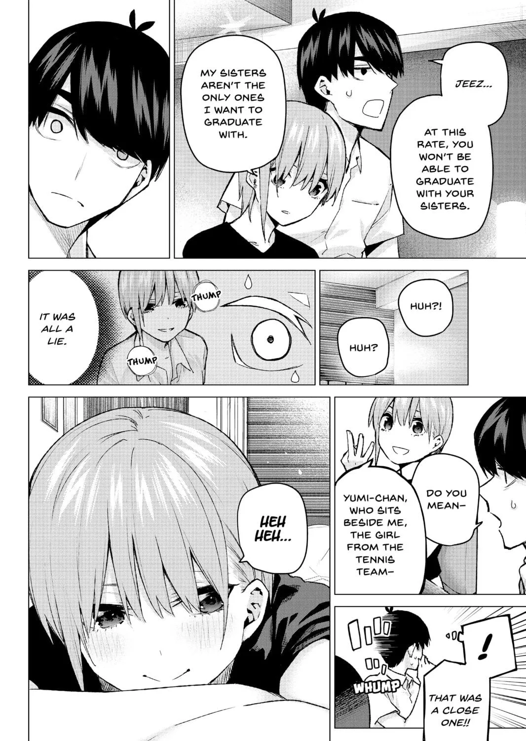 Read The Quintessential Quintuplets chapter 95 image 38 on Lezhin