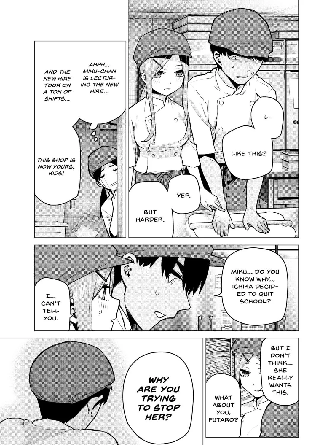 Read The Quintessential Quintuplets chapter 95 image 4 on Lezhin