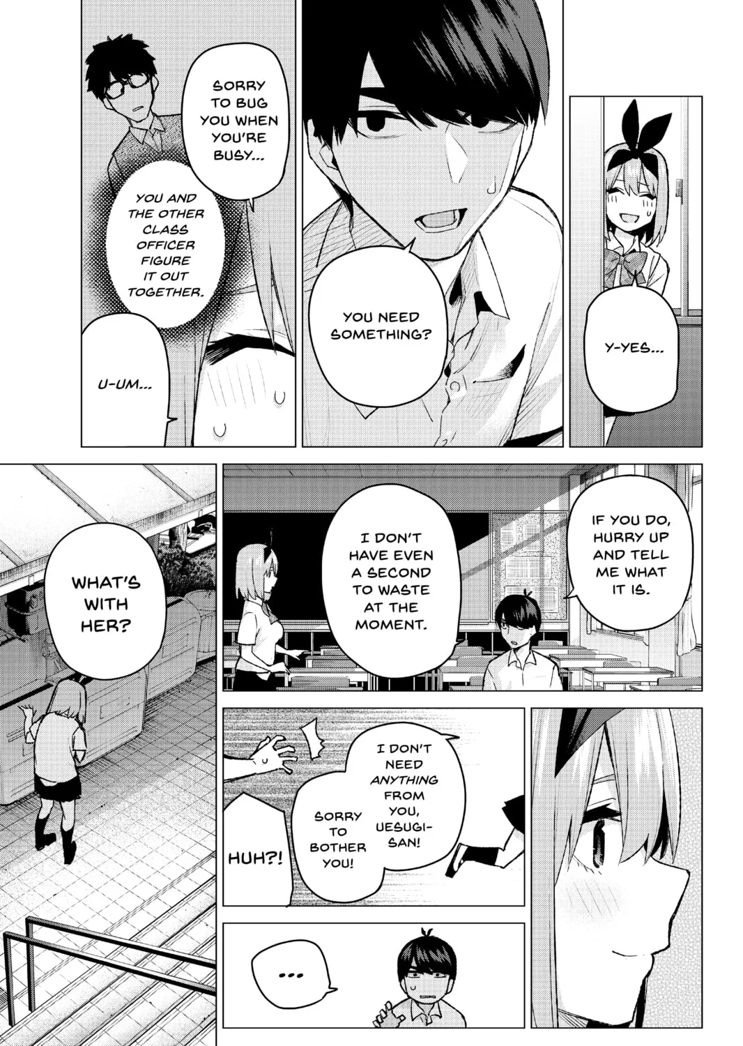 Read The Quintessential Quintuplets chapter 96 image 12 on Lezhin