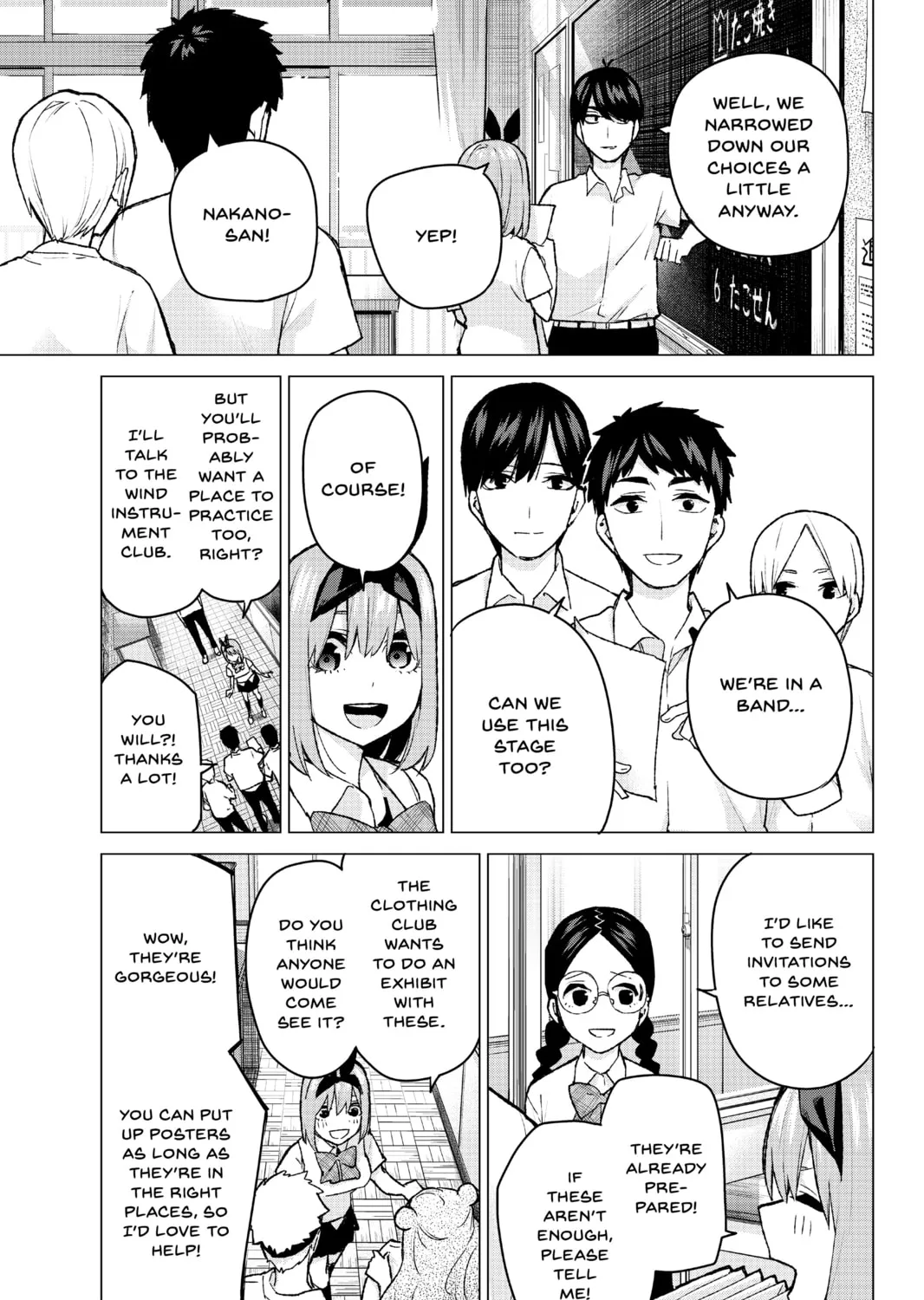 Read The Quintessential Quintuplets chapter 96 image 24 on Lezhin
