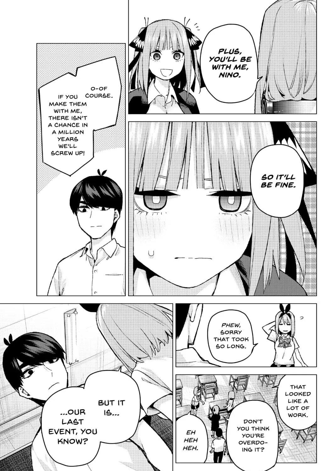 Read The Quintessential Quintuplets chapter 96 image 28 on Lezhin