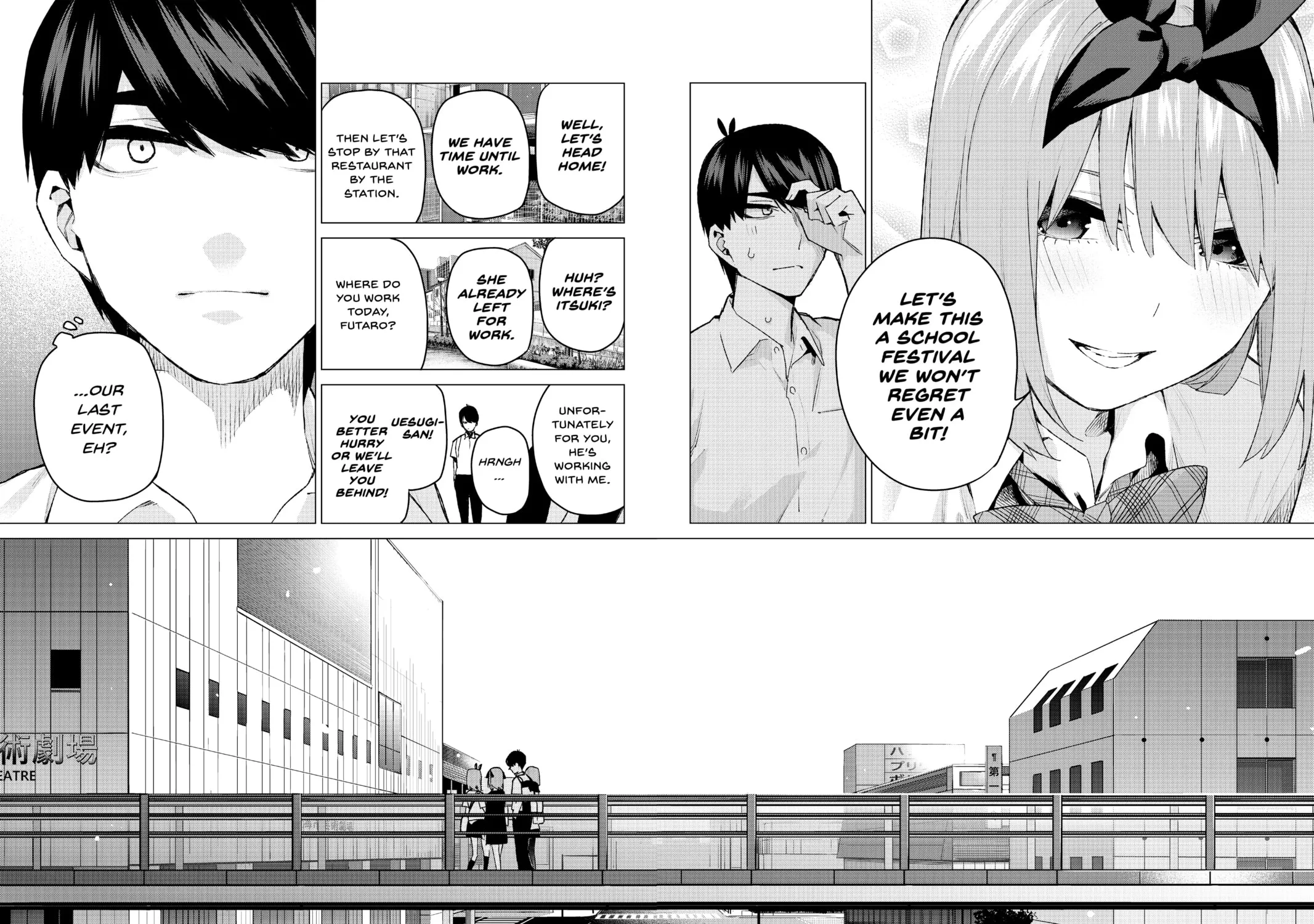 Read The Quintessential Quintuplets chapter 96 image 30 on Lezhin