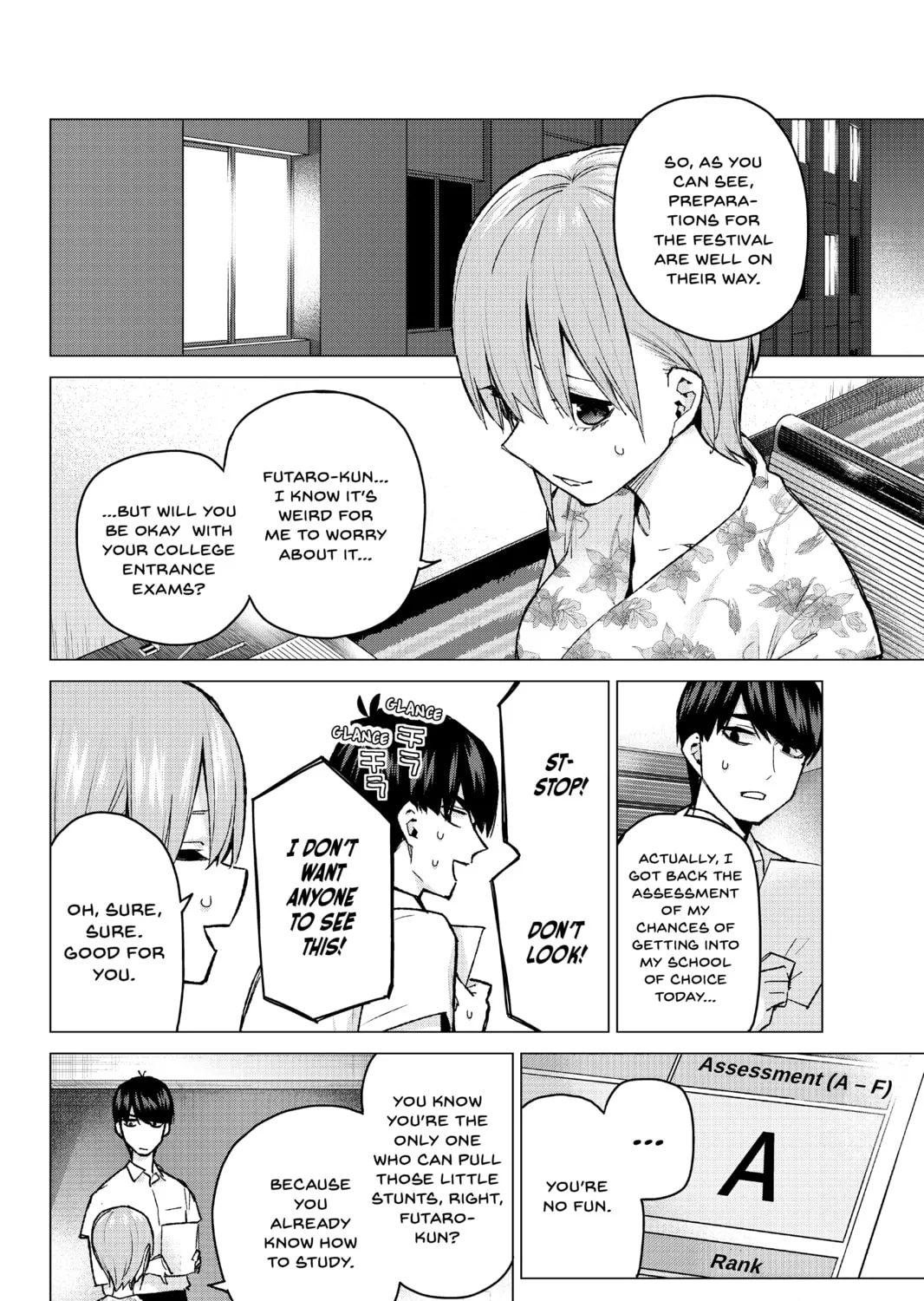 Read The Quintessential Quintuplets chapter 96 image 32 on Lezhin