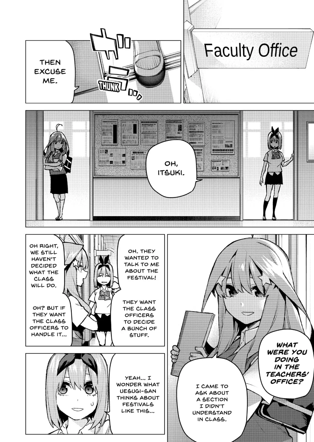 Read The Quintessential Quintuplets chapter 96 image 6 on Lezhin