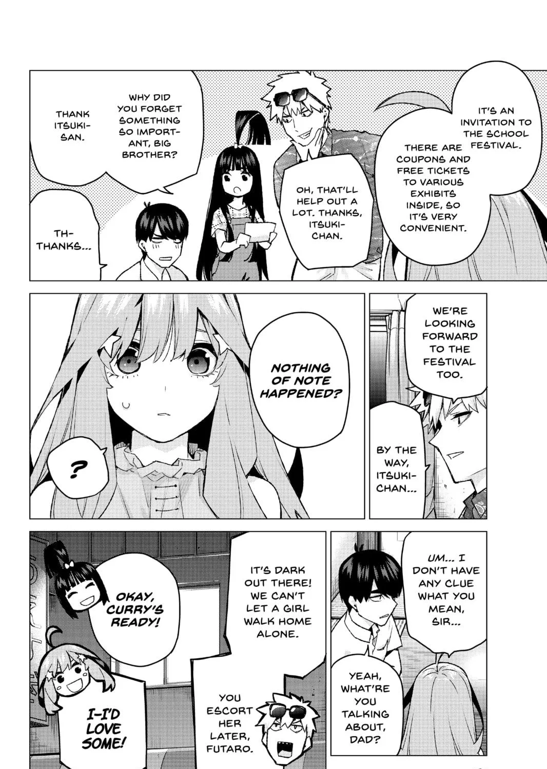 Read The Quintessential Quintuplets chapter 98 image 28 on Lezhin