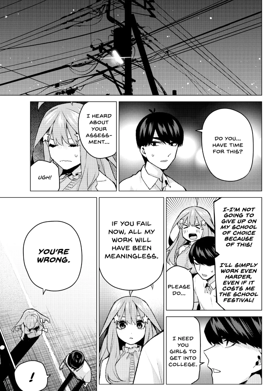 Read The Quintessential Quintuplets chapter 98 image 30 on Lezhin