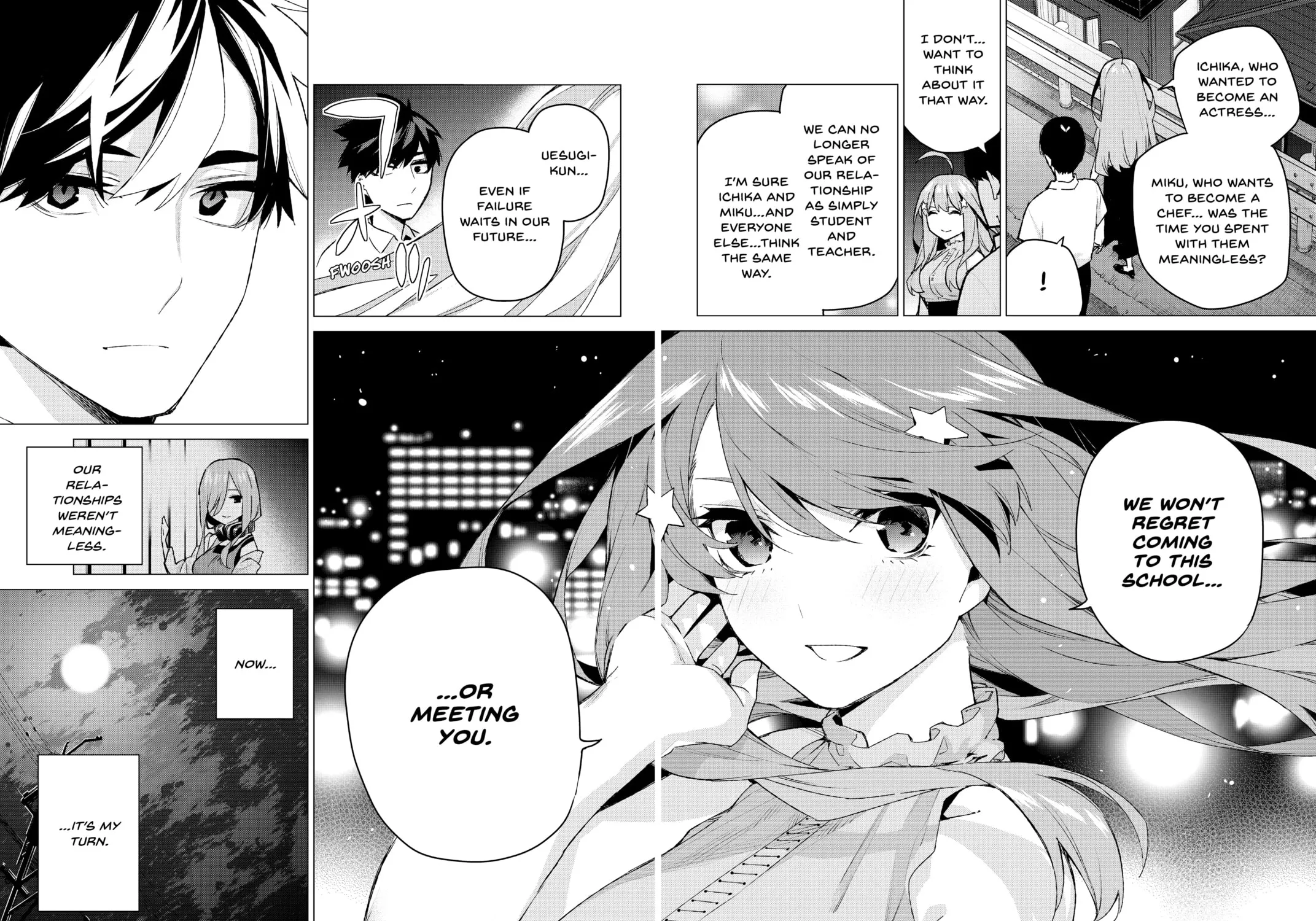 Read The Quintessential Quintuplets chapter 98 image 32 on Lezhin