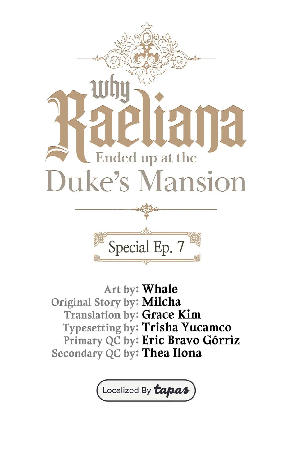 The Reason Why Raeliana Ended Up at the Duke's Mansion Chapter 154 page 7 - 