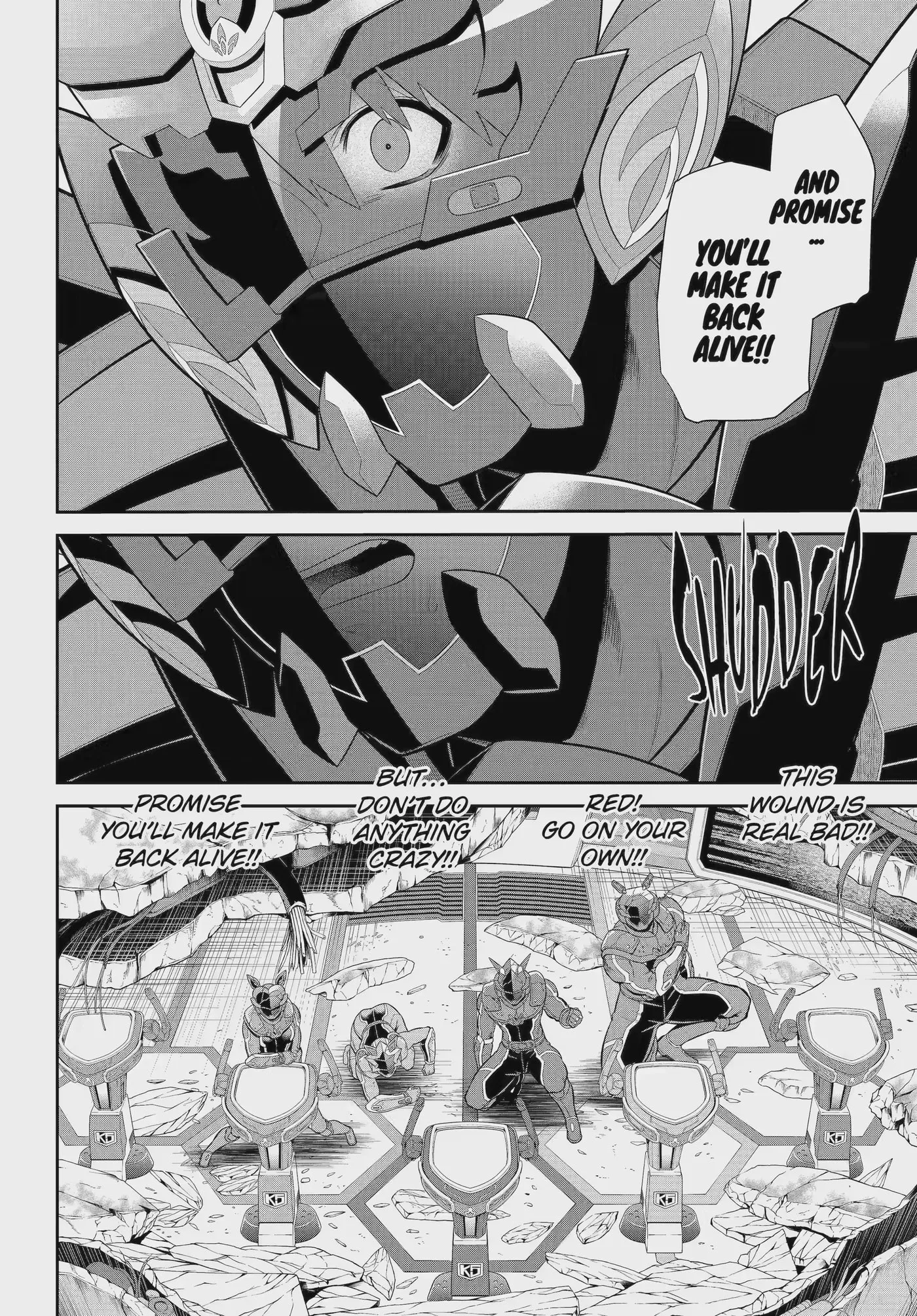 The Red Ranger Becomes an Adventurer in Another World Chapter 50.4 page 4 - 